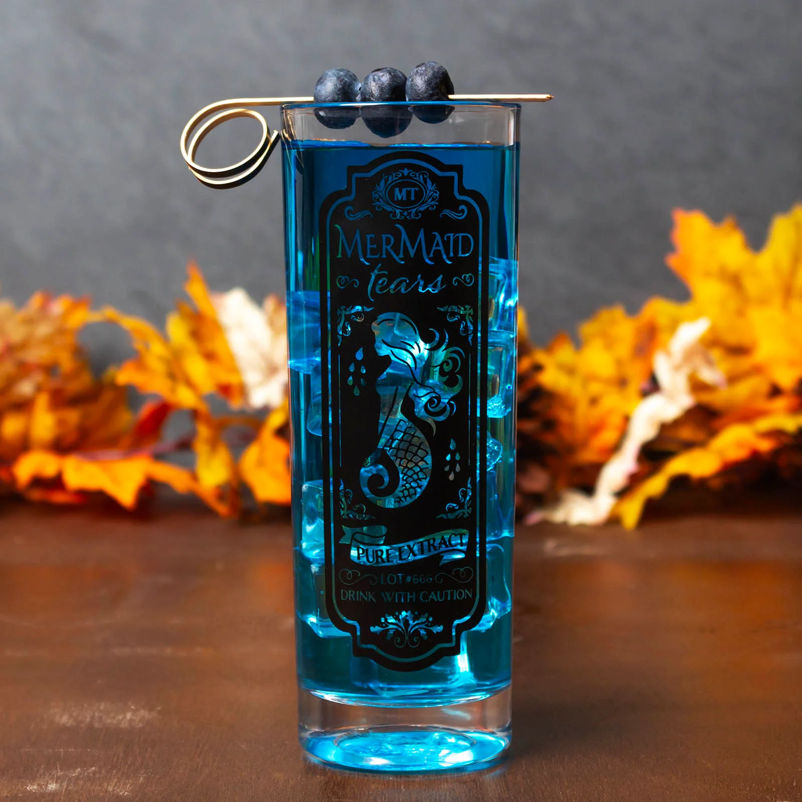 Halloween Themed Apothecary Glasses - 9.5 Ounce BarConic Highball - Image 5