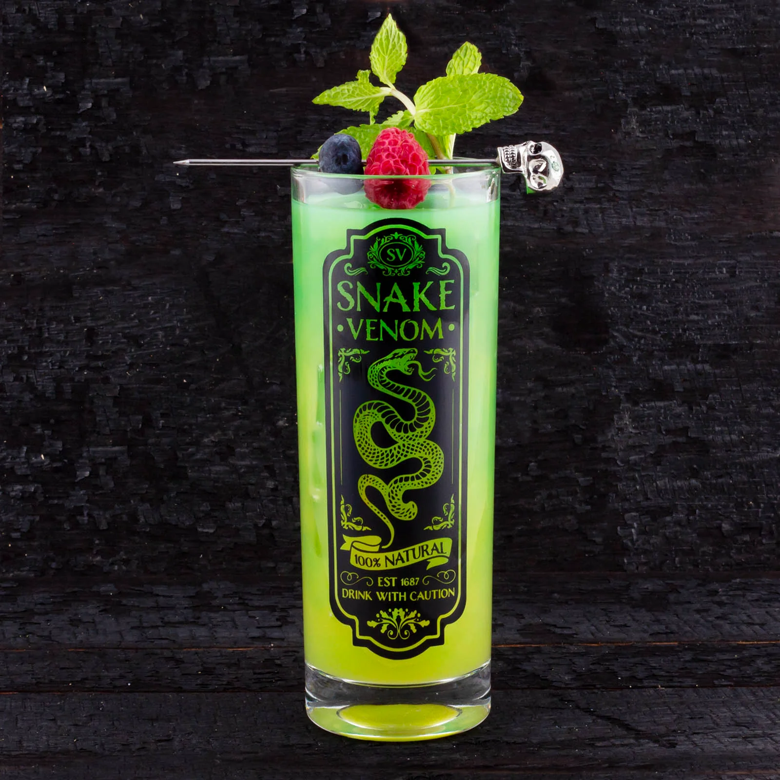 Halloween Themed Apothecary Glasses - 9.5 Ounce BarConic Highball - Image 8