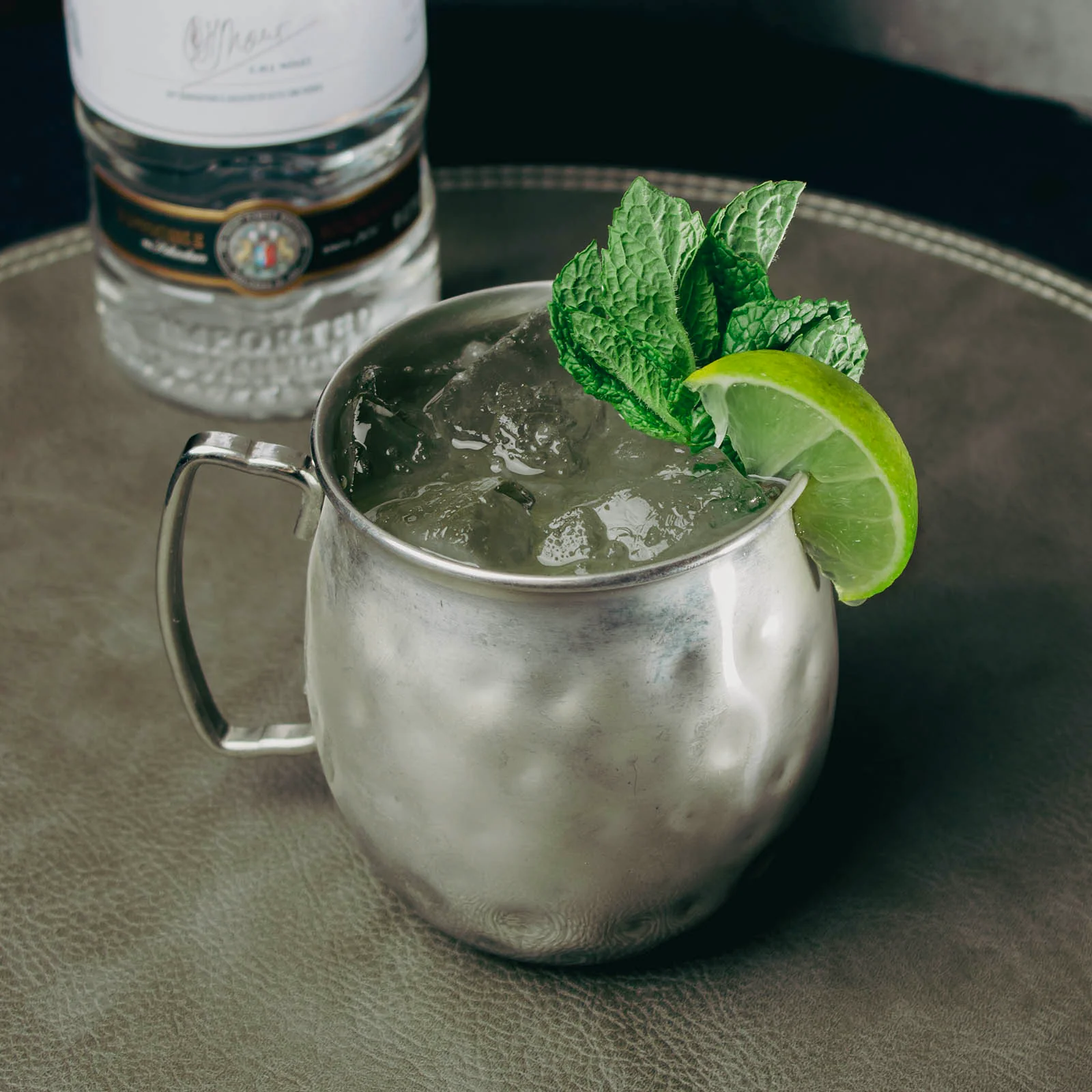 Hammered Stainless Steel Moscow Mule Mugs 18 oz. - Case of 6 cups - Image 3