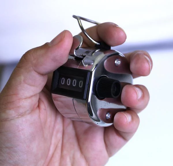 Hand Tally Counter - Chrome - Image 5