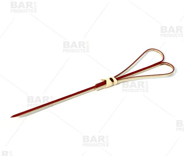 Heart Bamboo Cocktail Picks - Red - 100 pack - Image 4