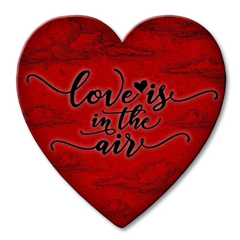 Heart Shaped Cork Bottom Coasters - Image 5