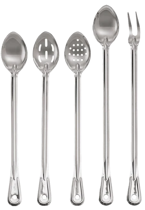 Heavy Duty Basting Spoons and Fork