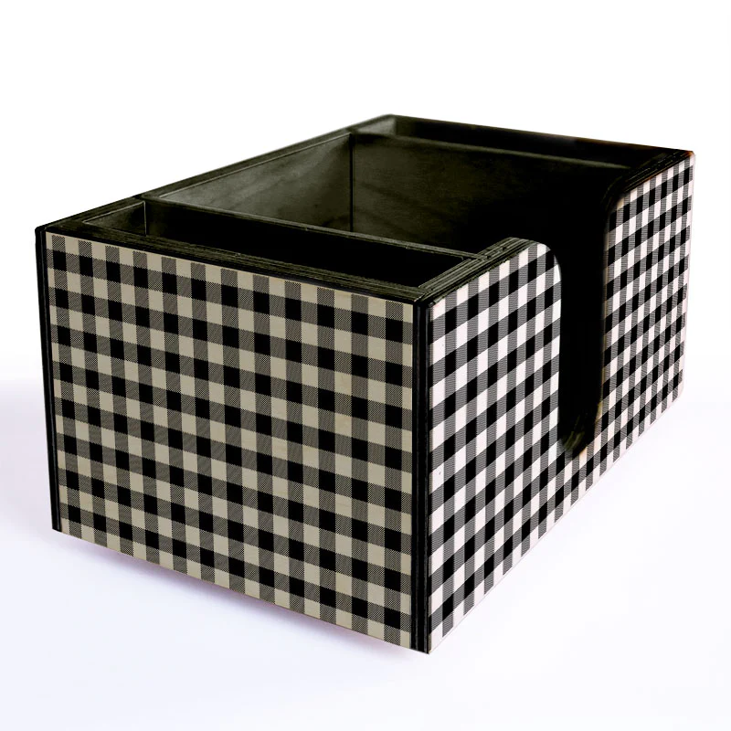 Hot Cocoa Bar Wood Kitchen Caddy / Organizer - Image 3