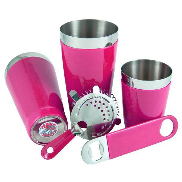 Hot Pink Vinylworks™ Bar Sets - 4 or 5 Piece - Image 2