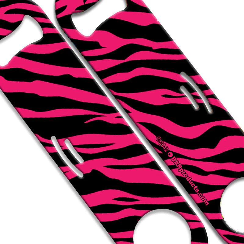 Hot Pink Zebra StrainBlade® Opener