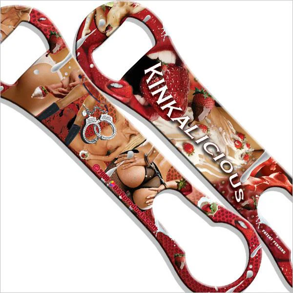 Kinkalicious Strawberries & Cream V-Rod® Bottle Opener