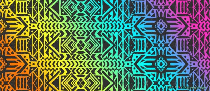 Kolorcoat™ Flair Bottle - Boho Print Design - 750ml - Image 3