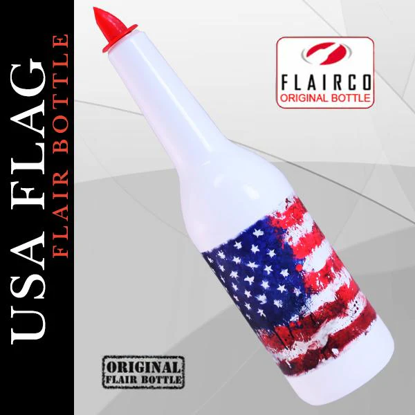 USA Flag Kolorcoat™ Flair Bottle - 750ml