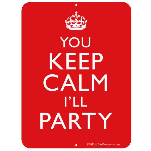 Kolorcoat™ Metal Bar Sign - Keep Calm - Image 4