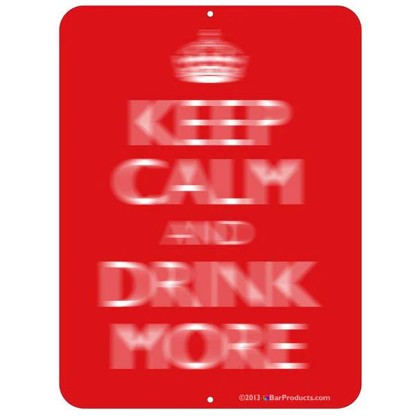 Kolorcoat™ Metal Bar Sign - Keep Calm - Image 6