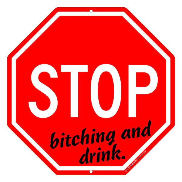 Kolorcoat™ Metal Bar Signs - Funny Stop Signs - Image 4
