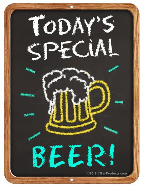 Kolorcoat™ Metal Bar Signs - Today's Special - Image 2