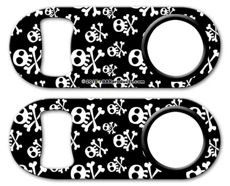 Kolorcoat™ Mini Opener with Retractable Reel - Skulls - Image 5