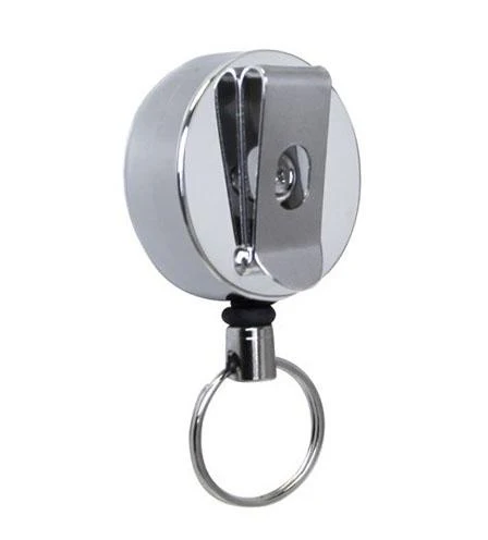 Retractable Reel, Mini Bottle Opener and Lighter Leash® Clug SET - Carbon Fiber - Image 3