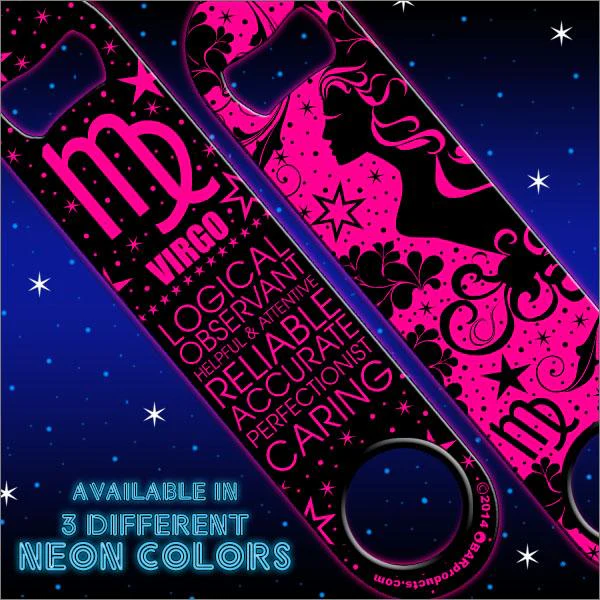 Kolorcoat™ Zodiac Speed Bottle Opener - NEON - VIRGO