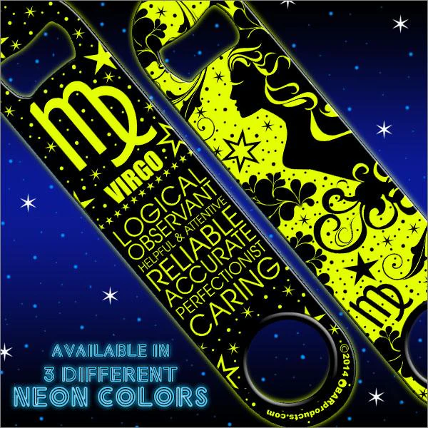 Kolorcoat™ Zodiac Speed Bottle Opener - NEON - VIRGO - Image 2