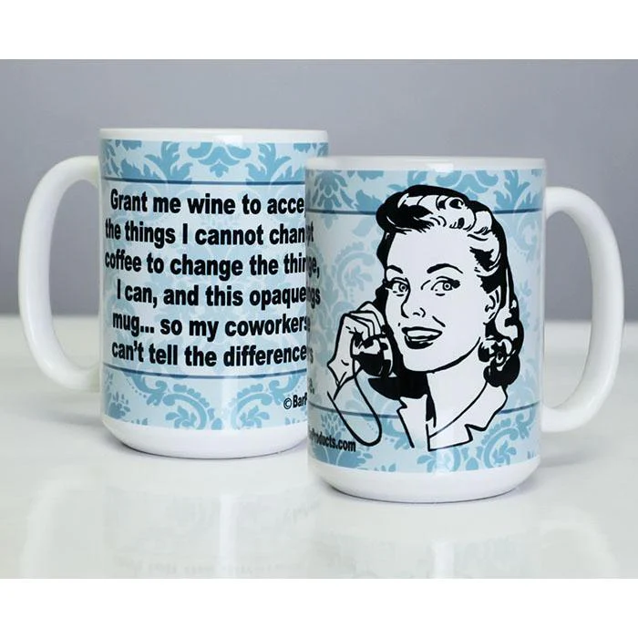 Kolorcoat™ Ceramic Coffee Mug – “Opaque Mug” - 15oz