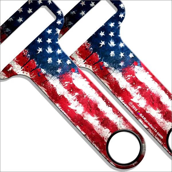 US Flag Kolorcoat™ HAMMERHEAD™ Bottle Opener