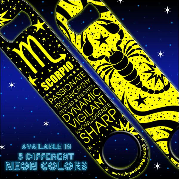 Kolorcoat™ NEON Zodiac Speed Bottle Opener - SCORPIO - Image 2
