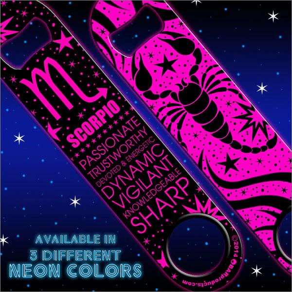 Kolorcoat™ NEON Zodiac Speed Bottle Opener - SCORPIO - Image 3