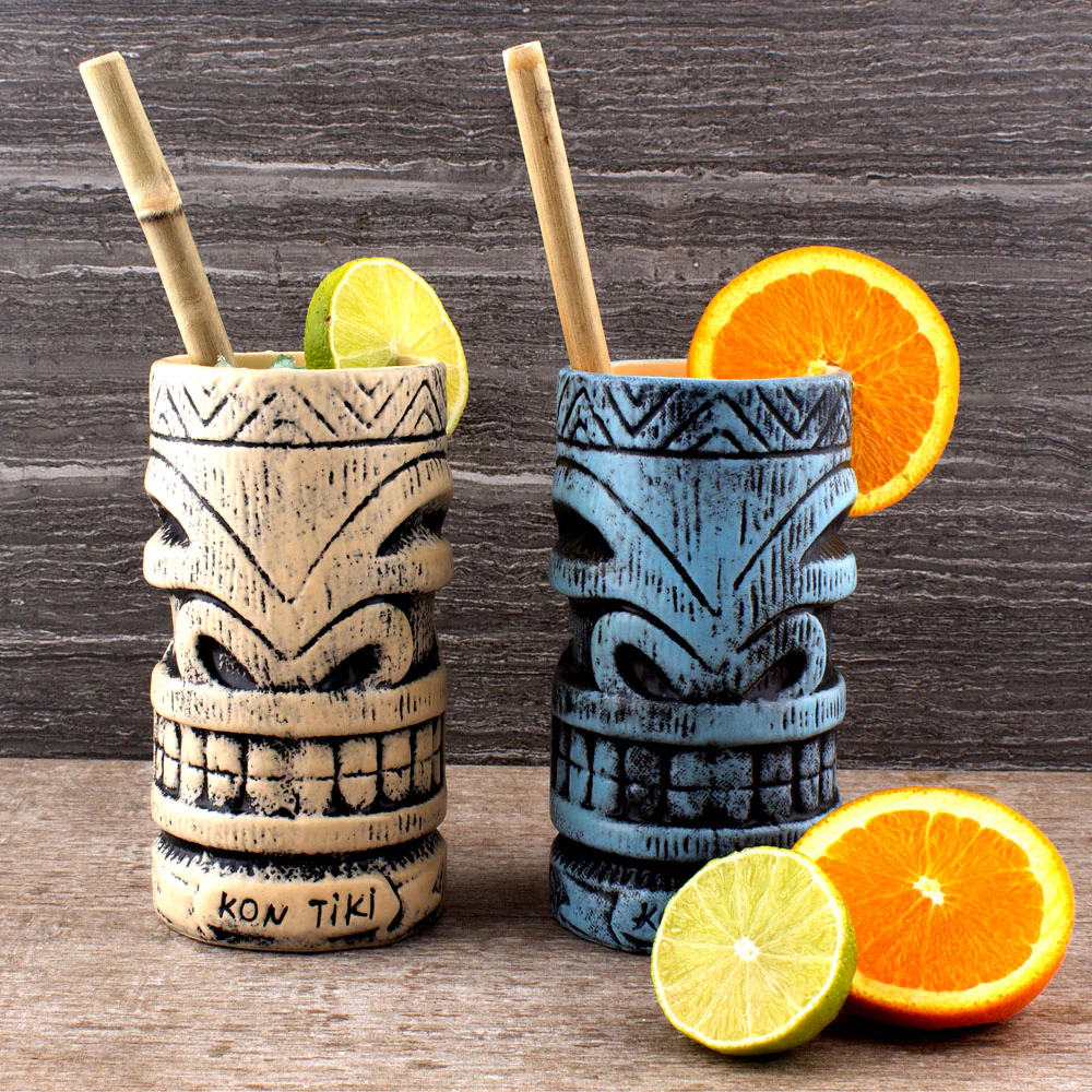 Kon Tiki - Tiki Mug Drinkware Package - Set of 2 - Image 2
