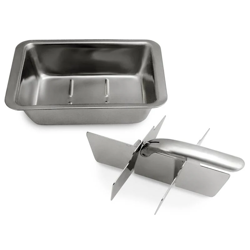 Retro Style Large Ice Cube Tray - Stainless Steel - Image 3