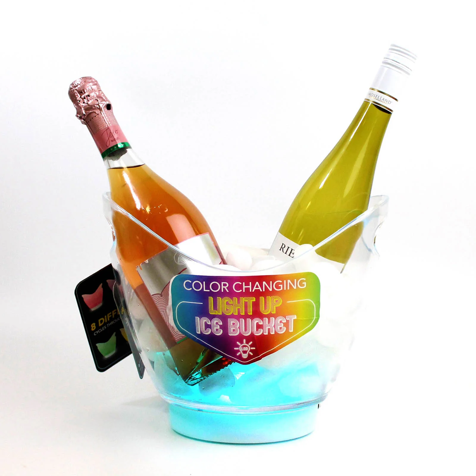 LED Party Ice Bucket w/ Handles - Image 4