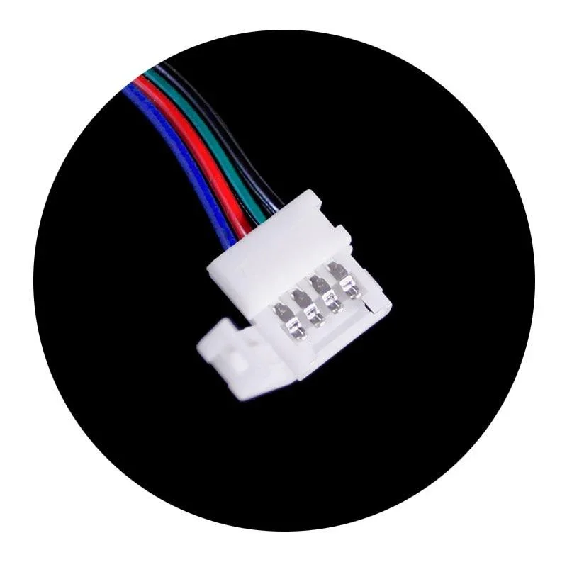 LED Strip to Strip Connector - 10mm - 4 pin - Image 4