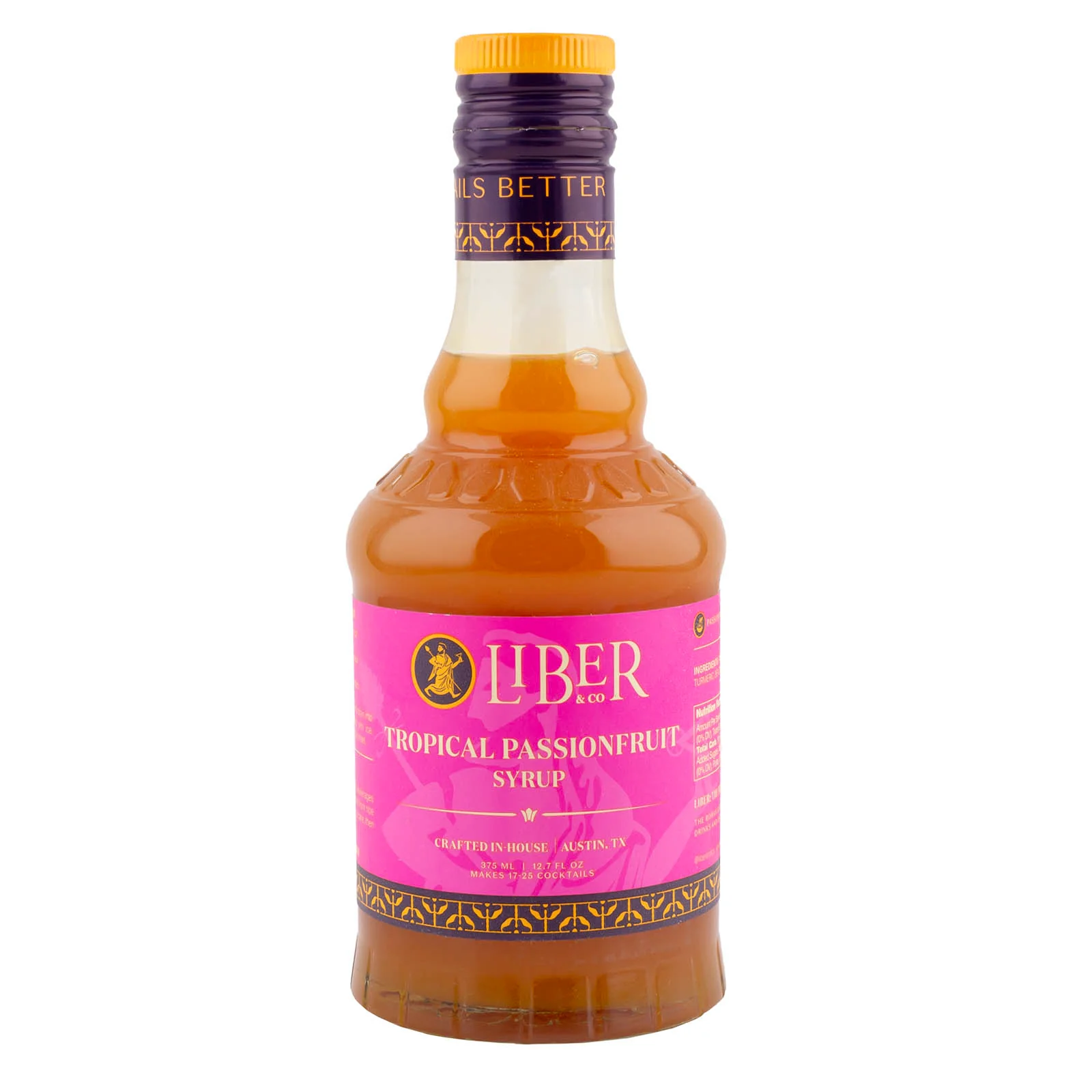 Liber & Co. Cocktail Syrup - 375mL Bottle - Flavor Variety - Image 10