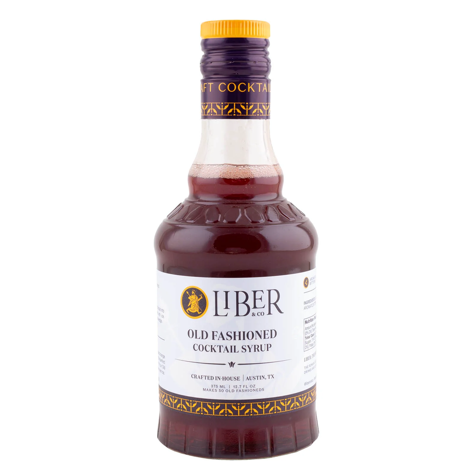Liber & Co. Cocktail Syrup - 375mL Bottle - Flavor Variety - Image 11