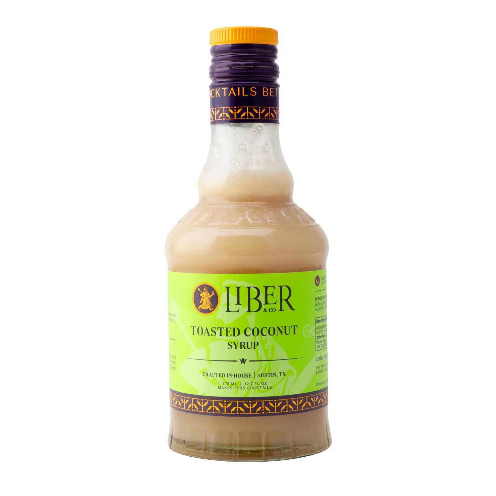 Liber & Co. Cocktail Syrup - 375mL Bottle - Flavor Variety - Image 12