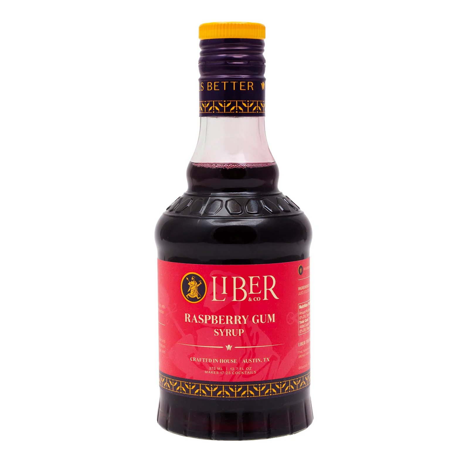 Liber & Co. Cocktail Syrup - 375mL Bottle - Flavor Variety - Image 13