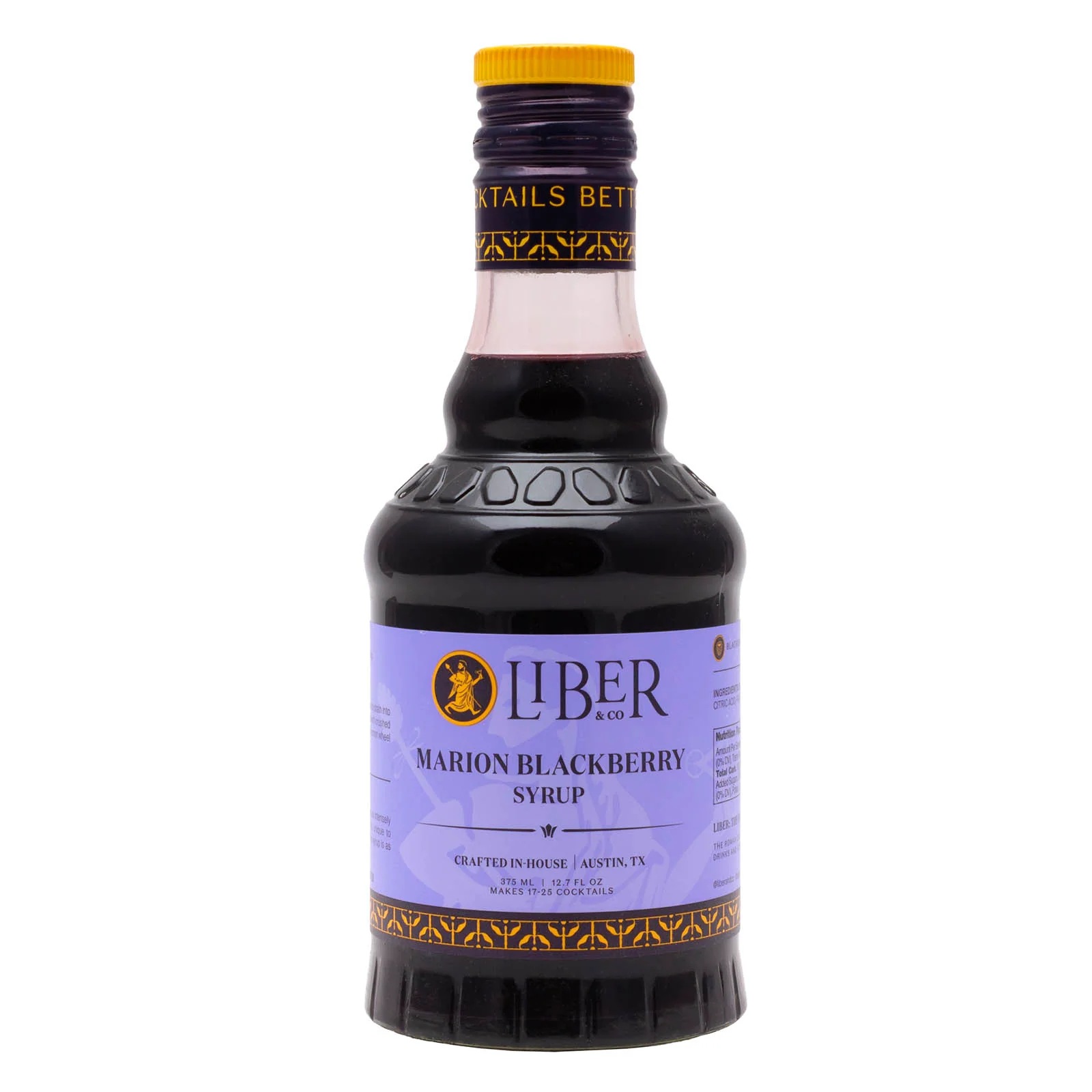 Liber & Co. Cocktail Syrup - 375mL Bottle - Flavor Variety - Image 17