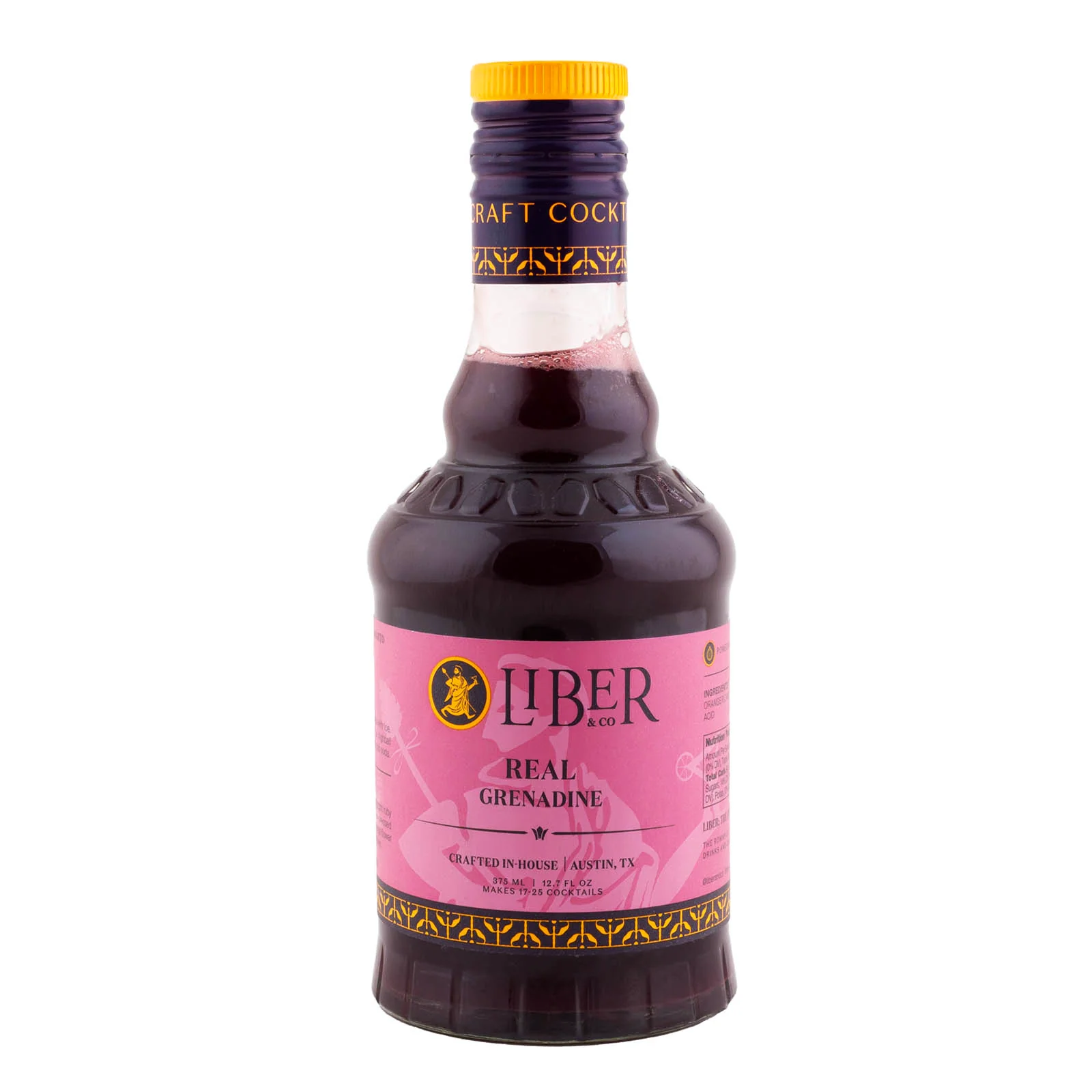 Liber & Co. Cocktail Syrup - 375mL Bottle - Flavor Variety - Image 3