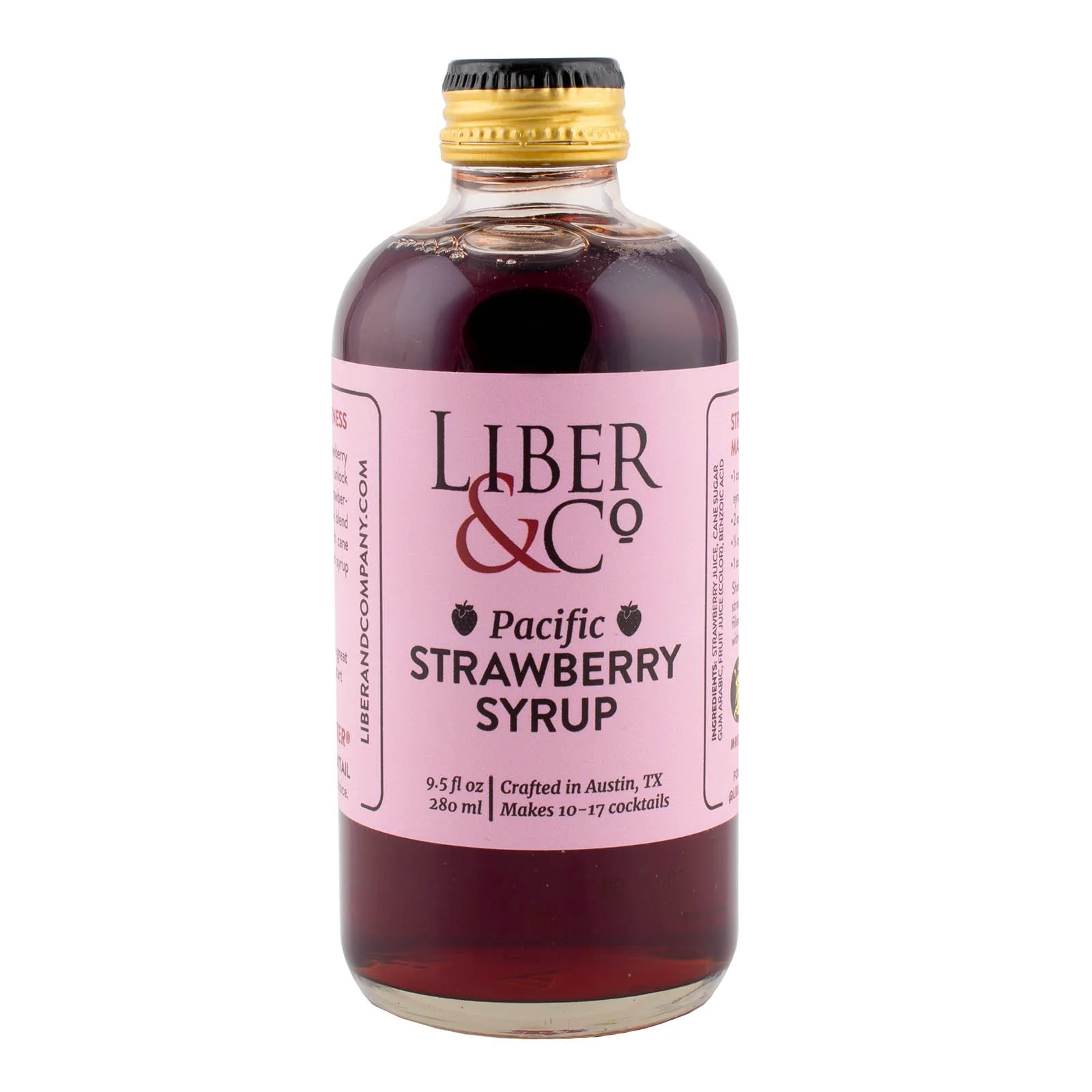 Liber & Co Essential Cocktail Syrups - 9.5 Ounce Bottle - Image 3