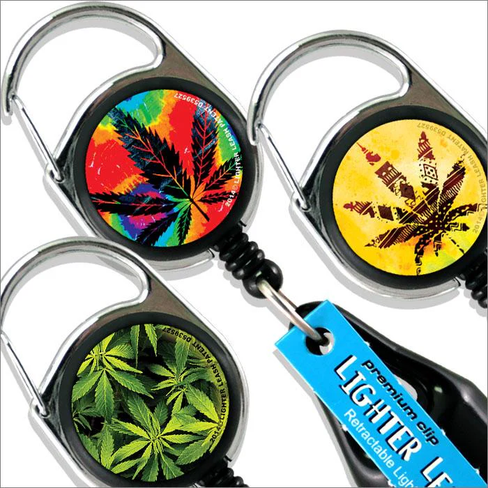Lighter Leash® Premium Clip - Pot Series