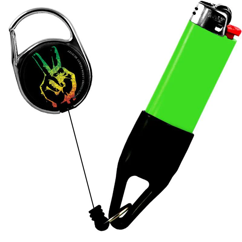Lighter Leash® Premium Clip  - Rasta Series - Image 3