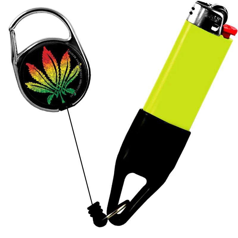 Lighter Leash® Premium Clip  - Rasta Series - Image 4