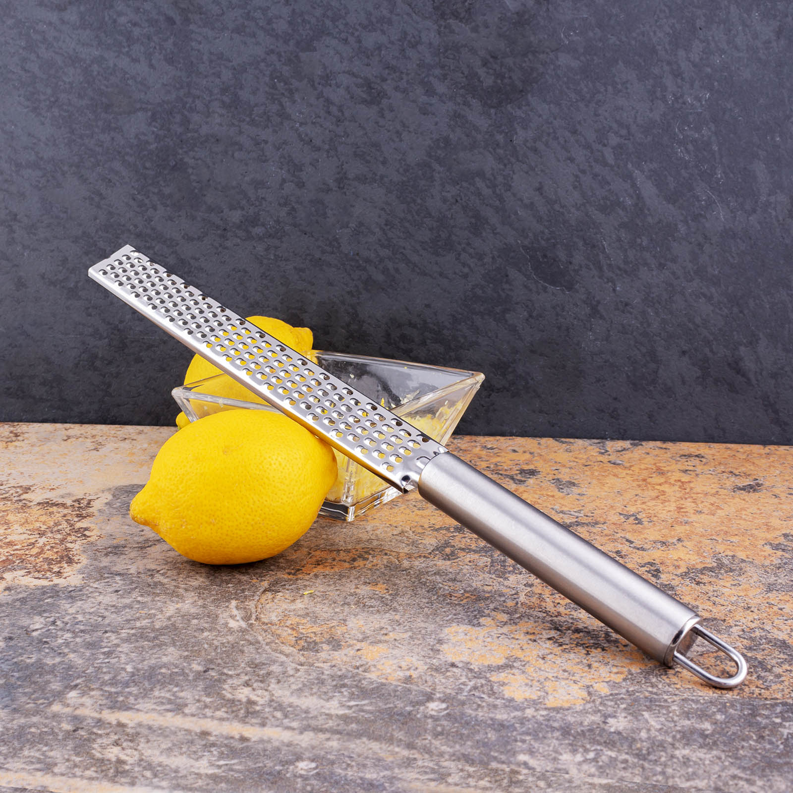 Long Body Grater - Stainless Steel - Image 3