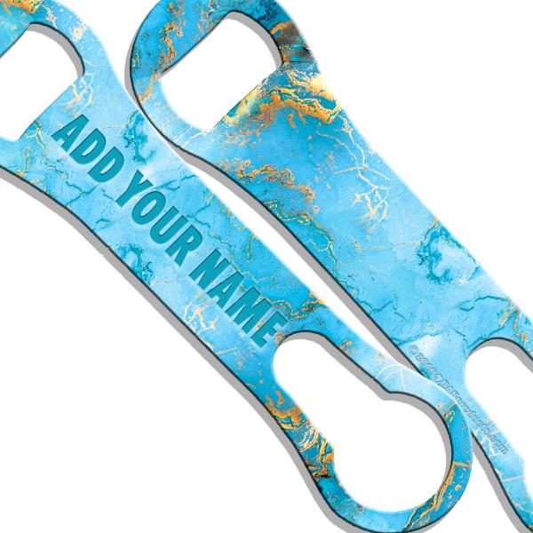 Marble Pattern V-Rod® Bottle Opener - ADD YOUR NAME - Image 3