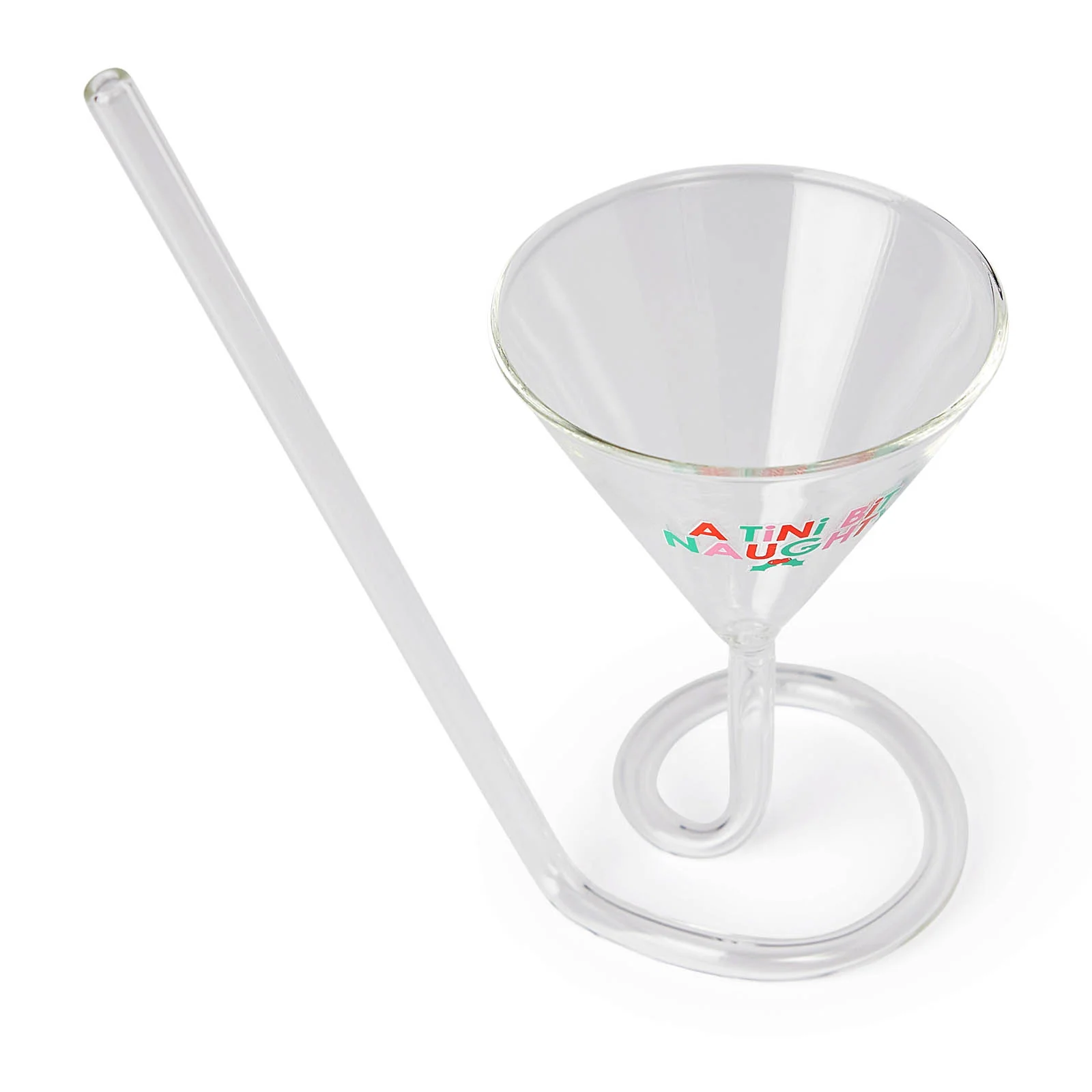 Martini Sipper W/ Built in Straw - Tini Bit Naughty - 4oz - Image 2