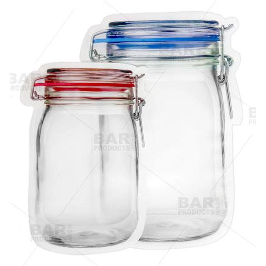 Mason Jar Zipper Cocktail Bags - Image 3