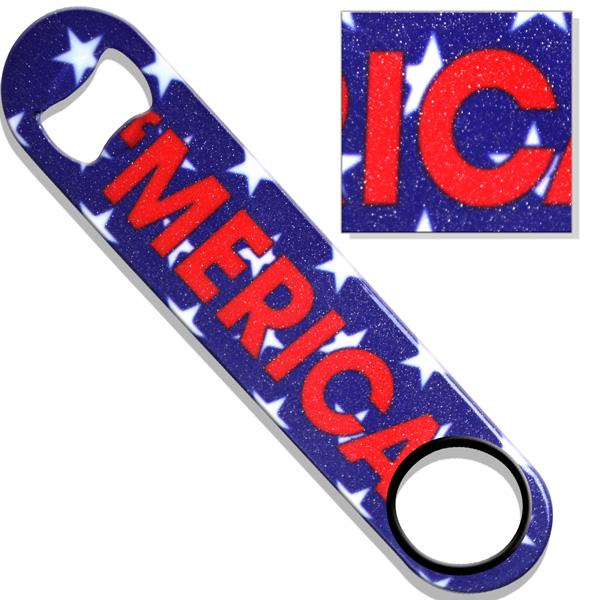 'Merica F*#K Yeah Glitter Kolorcoat™ Speed Bottle Opener - Image 2