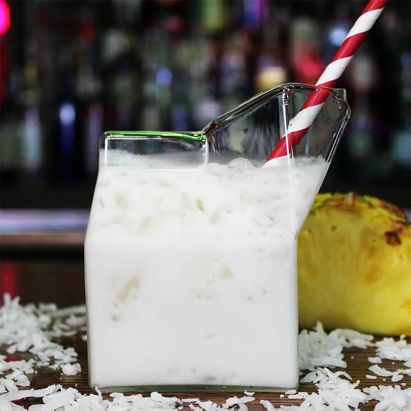 BarConic® Mini Milk Carton Glass - Image 3