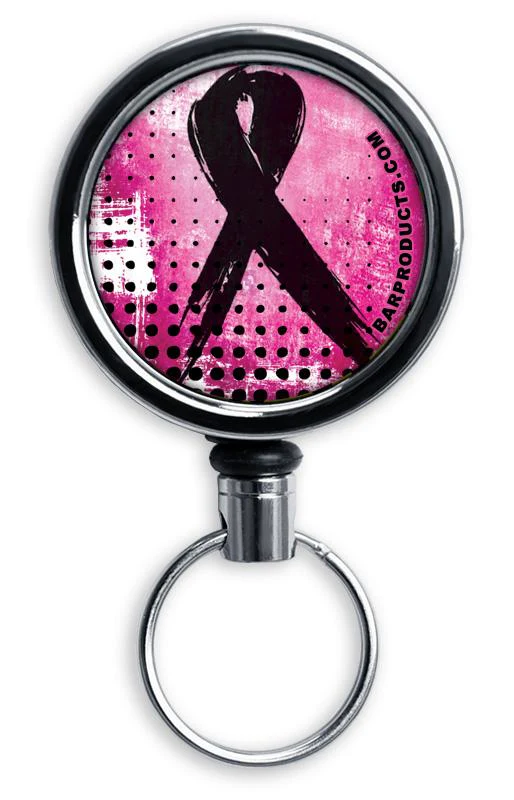 Mini Opener with Retractable Reel - Breast Cancer Awareness - Image 3