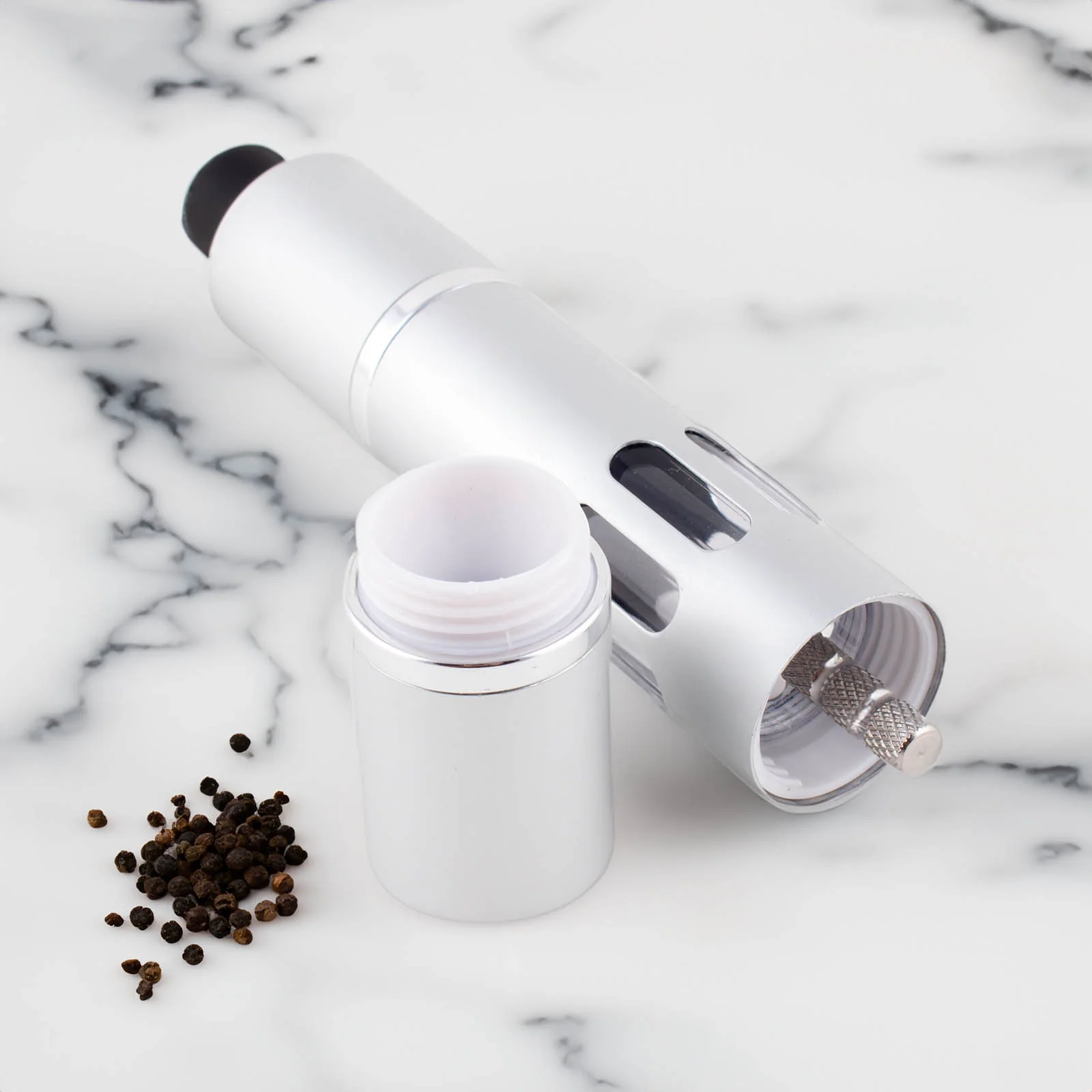 Mini Pepper Mill - Aluminum - Image 2