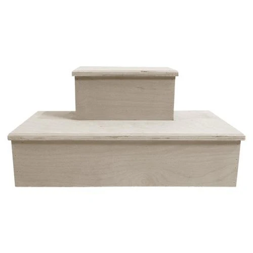 MixMaster™ 2 Tier Incremental Wooden Liquor Bottle Shelf Displays - Natural - Image 21