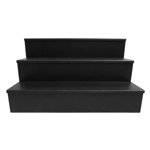 MixMaster™ 3 Tier Incremental Wooden Liquor Bottle Shelf Displays - Black - Image 19