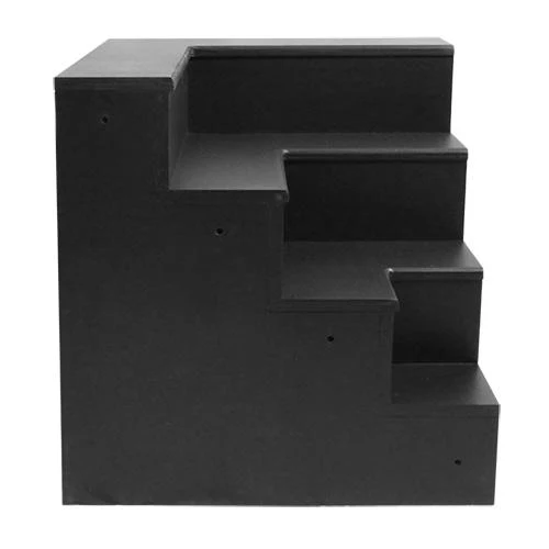 MixMaster™ 4 Tier Incremental Wooden Liquor Bottle Shelf Displays - Black - Image 22